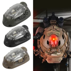 Luz táctica IR para casco con fijación MOLLE y señalización