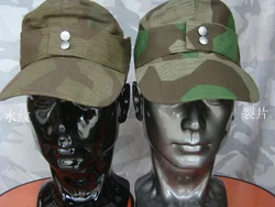 Gorro de entrenamiento de camuflaje dividido alemán