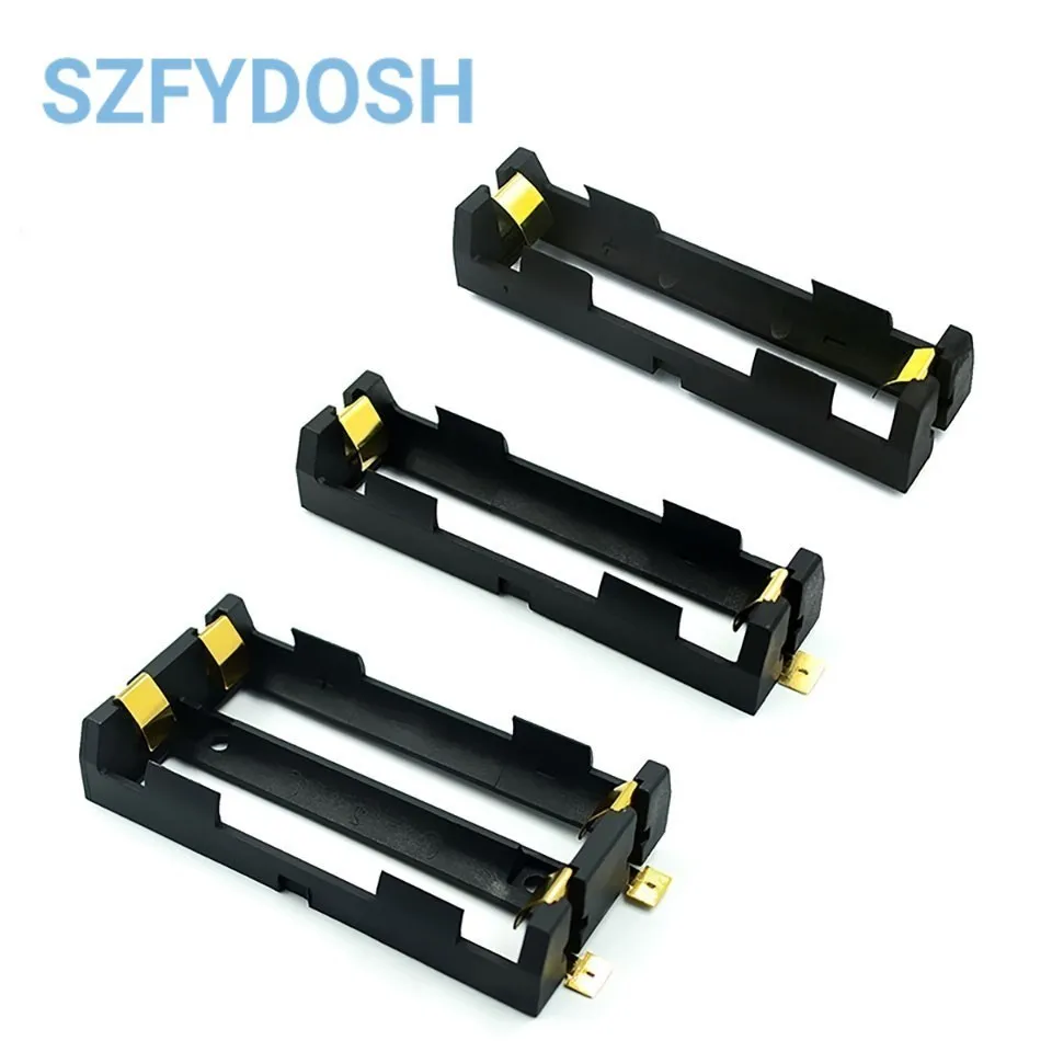 Soporte batería 18650 SMT SMD con pines de bronce recargable - imagen 2