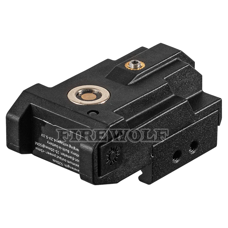 Taurus G2C-visor Láser táctico recargable, 9mm, TS9, Glock, verde, azul, rojo, montaje en riel Picatinny, punto rojo, 20mm, para pistola - imagen 3