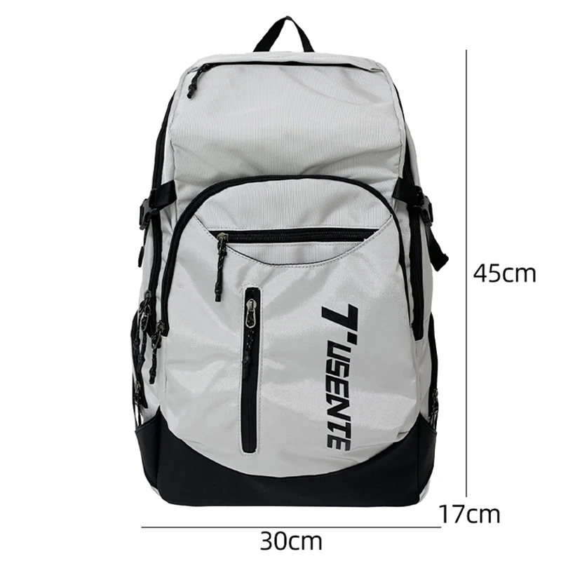 Bolsa de equipo de entrenamiento Teniss de baloncesto al aire libre, gimnasio, Fitness, viaje, Camping, senderismo, mochila para estudiantes, bolsa para libros para ordenador portátil para la escuela - imagen 4