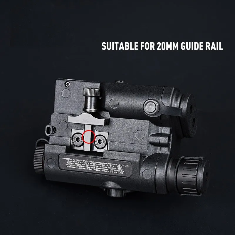 PEQ-15 táctico IR rojo verde azul punto punteado láser blanco LED Luz de reconocimiento 20mm Picatinny Rail accesorios de arma de caza - imagen 5