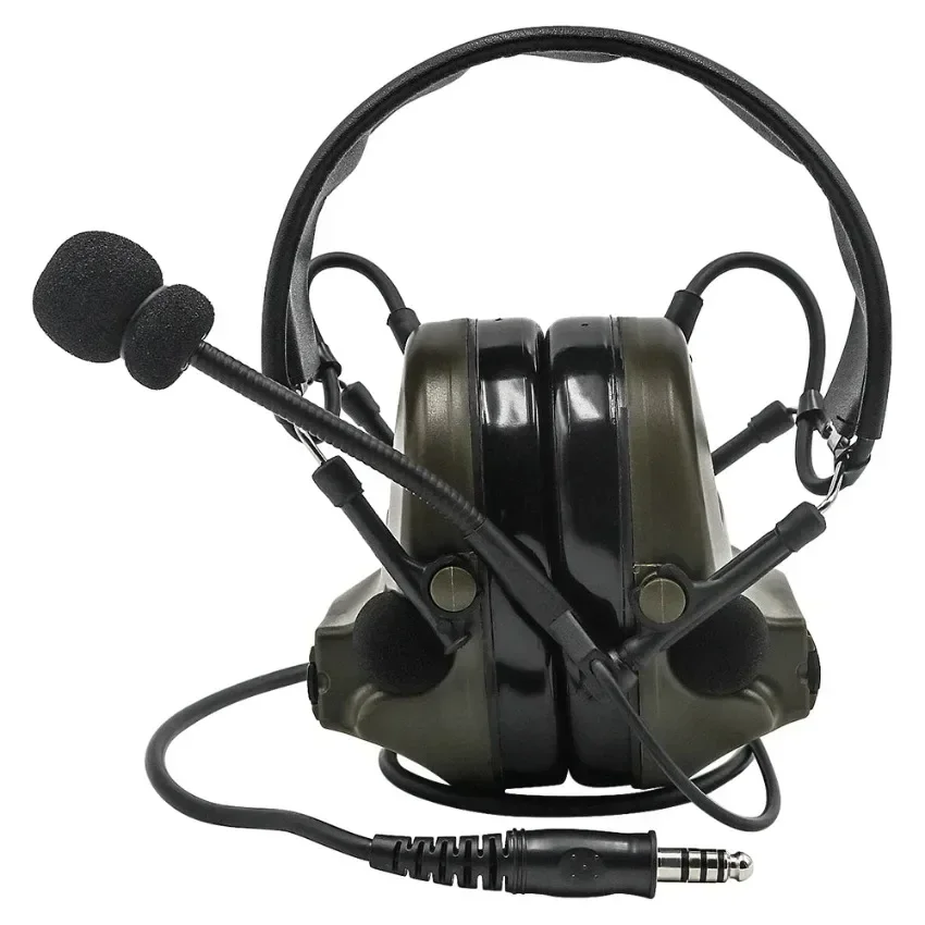 Auriculares tácticosCII para deportes al aire libre, caza, militares, tácticos, con cancelación de ruido, protección auditiva, orejeras - imagen 4