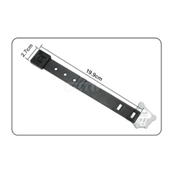 Hebilla de correa de 3 ", accesorios para chaleco táctico FMA, accesorios para bolsas MOLLE (3 piezas para un juego)