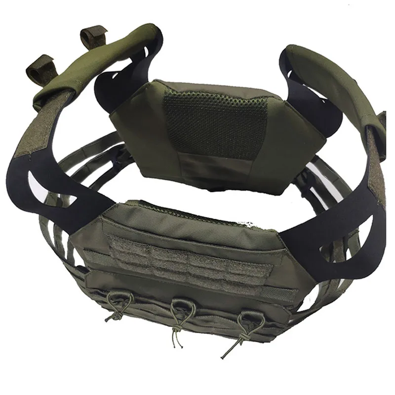 Chaleco táctico TC0095 JPC, chaleco Molle de caza con chaleco portador de placa en el pecho - imagen 4