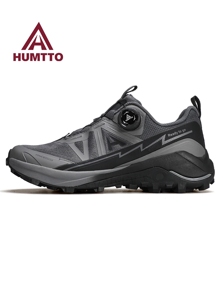 HUMTTO 2025 zapatos de senderismo para hombre, zapatillas todoterreno ligeras antideslizantes para exteriores, zapatos deportivos para mujer, zapatos de trekking, zapatos de escalada en el tobillo - imagen 4
