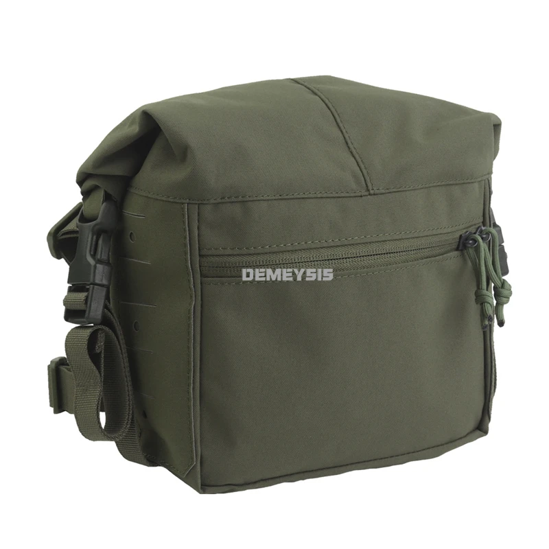 Plataforma de pecho táctica con paquete de expansión, bolsa de chaleco de caza con montaje MOLLE de gran capacidad, bolsas de plataforma de pecho de combate para Paintball y tiro - imagen 2