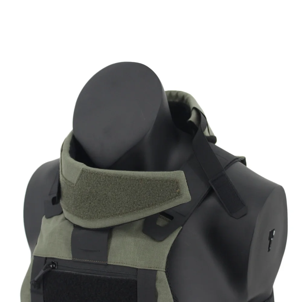 Protector de cuello táctico VULPO Compatible con JPC FCSK AVS Chaleco Protector de cuello Protección universal del cuello - imagen 5