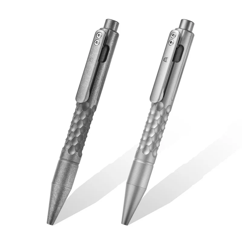Bolígrafo táctico de aleación de titanio, bolígrafo ligero de firma para negocios - imagen 5