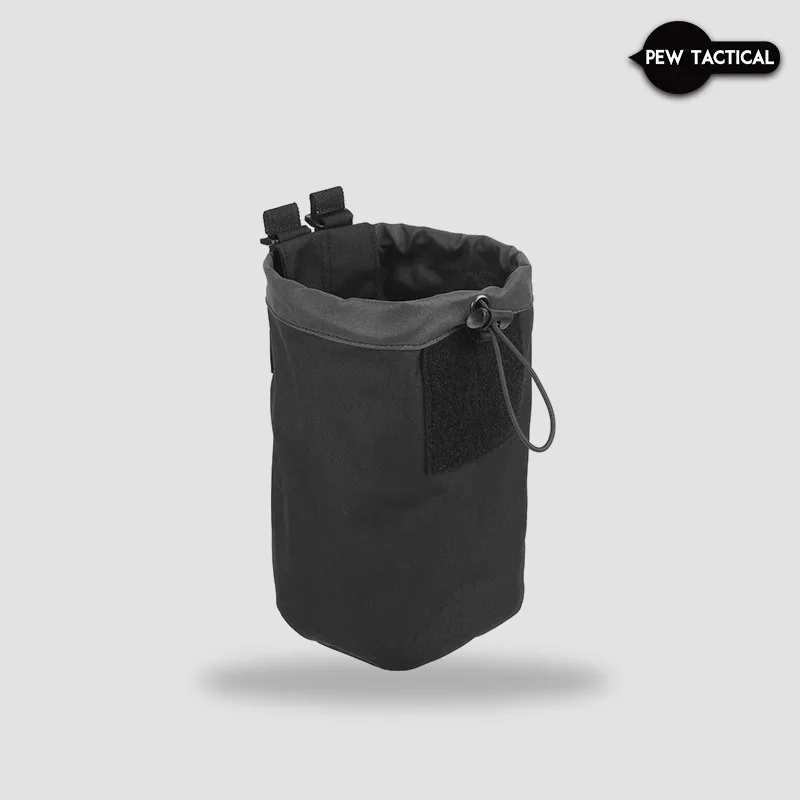 Bolsa de reciclaje plegable táctica Pew, bolsa de basura MOLLE, Mini equipo Airsoft - imagen 4
