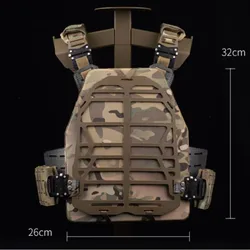 Wosport-Chaleco táctico ligero ahuecado PFM, marco de placa Modular, forro de disipación de calor, equipo de caza para escalada al aire libre