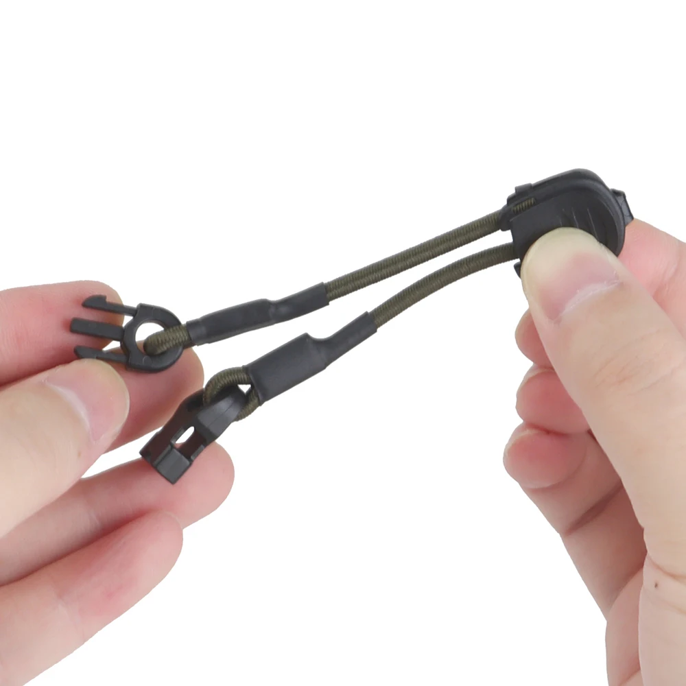 Cuerdas elásticas MOLLE multiusos con clip para fijación de equipo - imagen 3