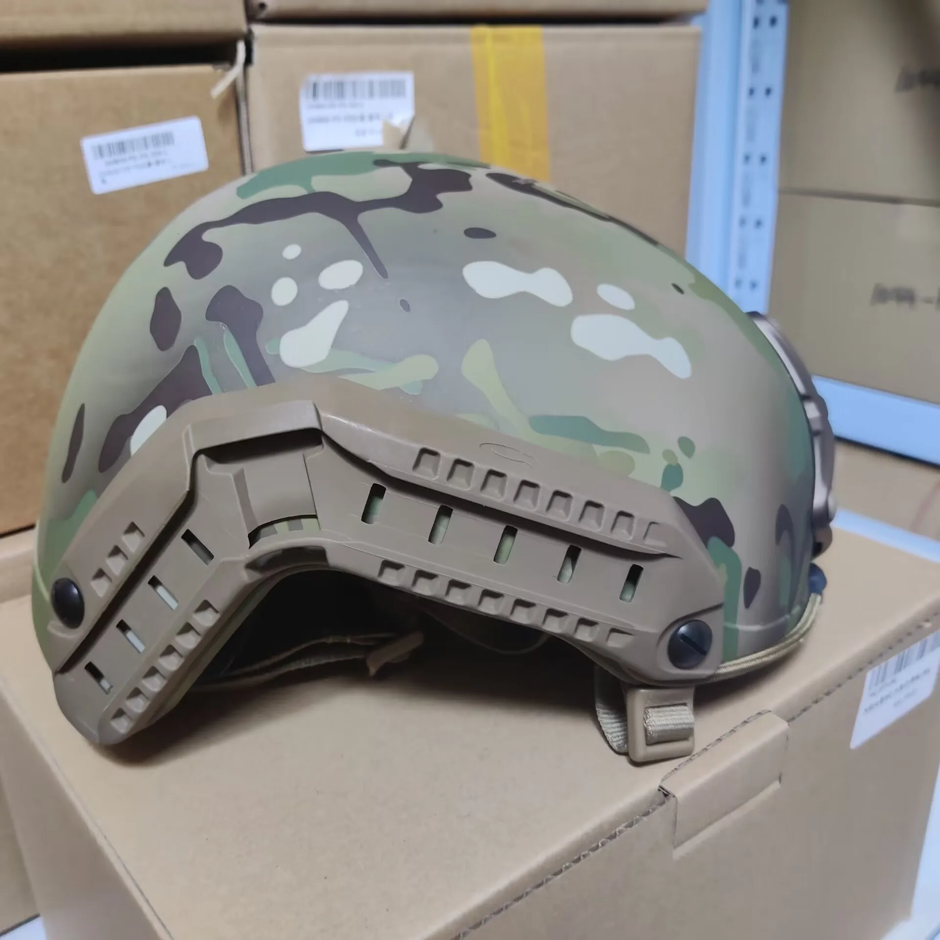 FMA-Casco táctico de serie balística, casco rápido MC M/L/XL OPS Paintball Airsoft TB460 - imagen 4