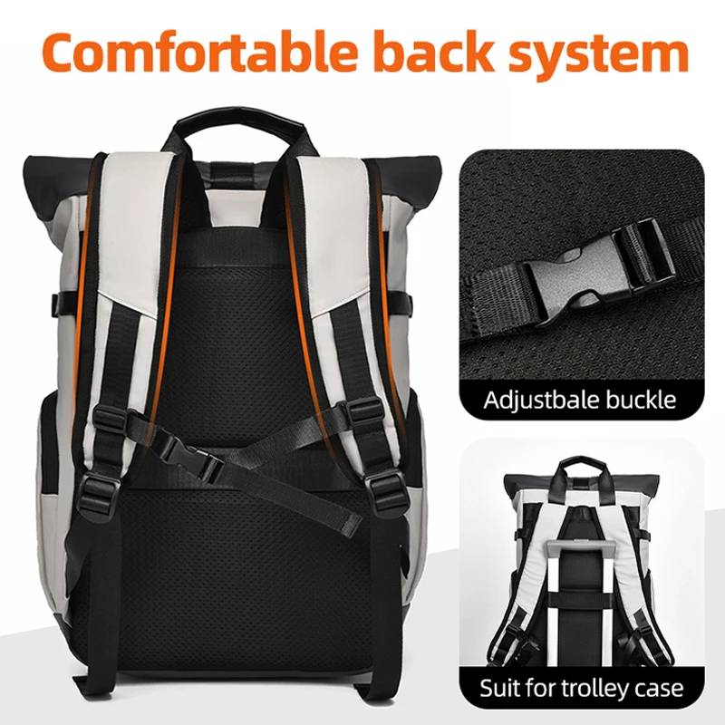 Mochila para gimnasio, Fitness, escalada, deportes al aire libre, viajes, senderismo, desplazamientos, Camping, negocios, estudiantes universitarios, mochila para libros para ordenador portátil - imagen 5