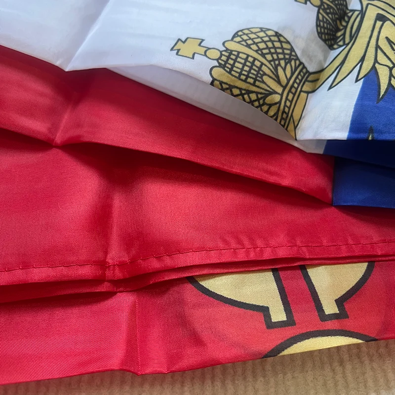 Bandera de Rusia 90x150cm, bandera presidencial rusa de poliéster colgante, decoración deportiva festiva - imagen 3