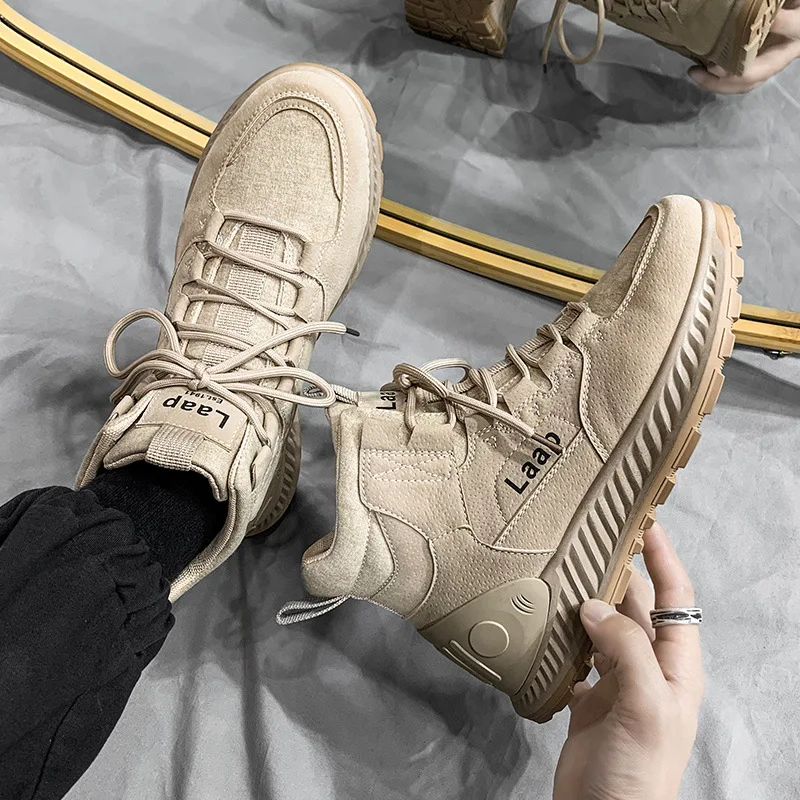 Botas de desierto para hombre, zapatos de alta calidad, resistentes al desgaste, 2023 - imagen 4