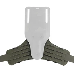 Funda pierna táctica MOLLE con cojín espuma y correa de sujeción