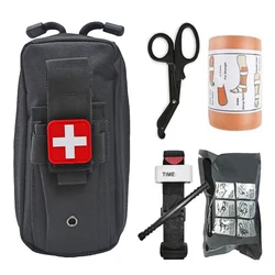 Kit táctico con torniquete hemostático – Riñonera de emergencia portátil