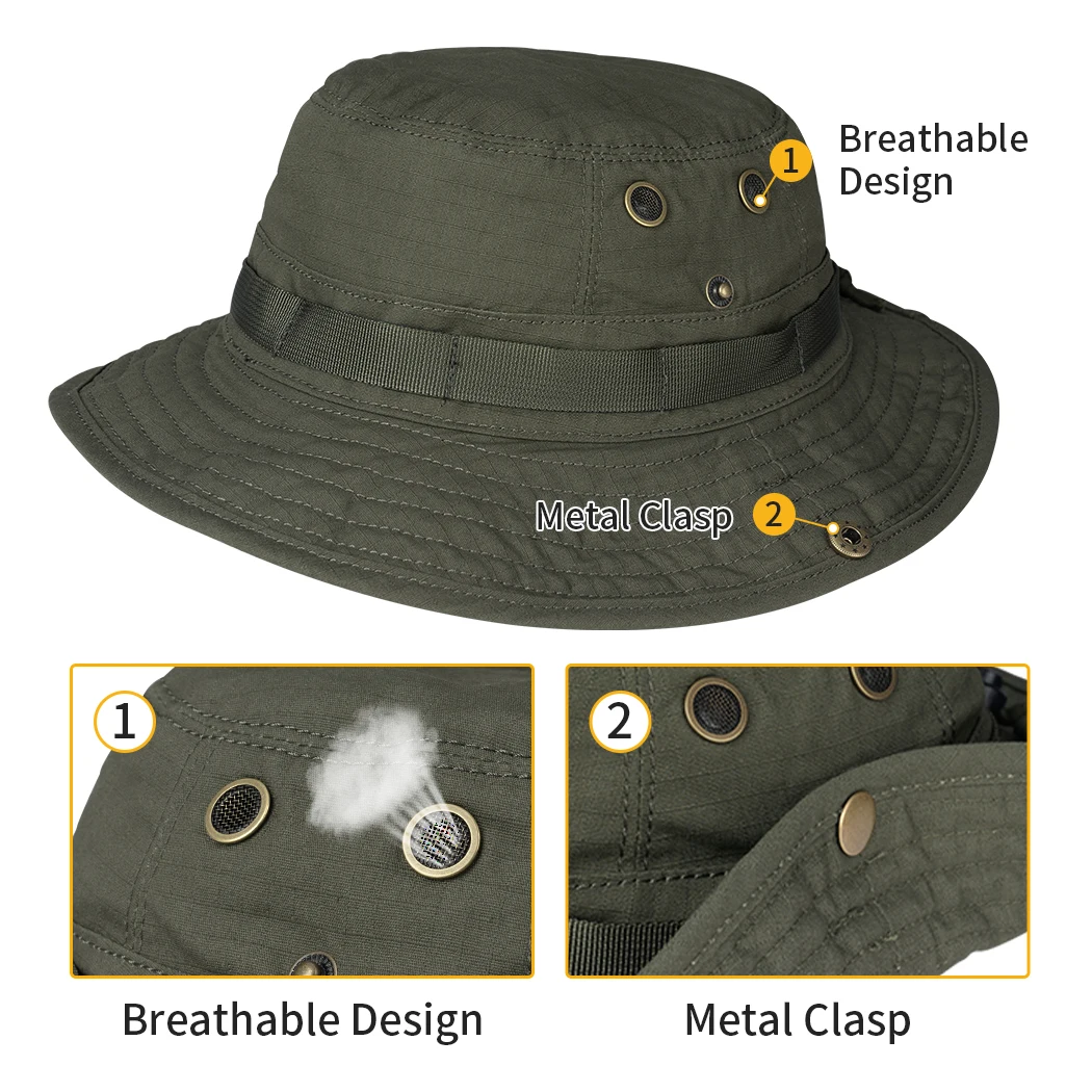 IDOGEAR Gorro Boinne táctico MOLLE Commander Gorra de camuflaje ajustable 3620 - imagen 5
