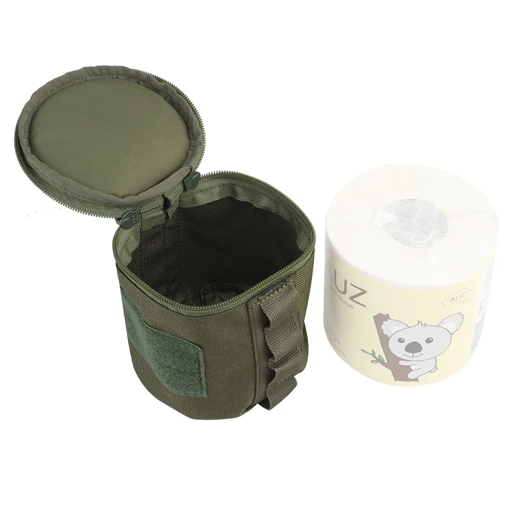 Soporte de papel higiénico portátil, portarrollos de papel a prueba de perros y gatos, funda, organizador de papel higiénico para acampar, viajar, baño y coche - imagen 5