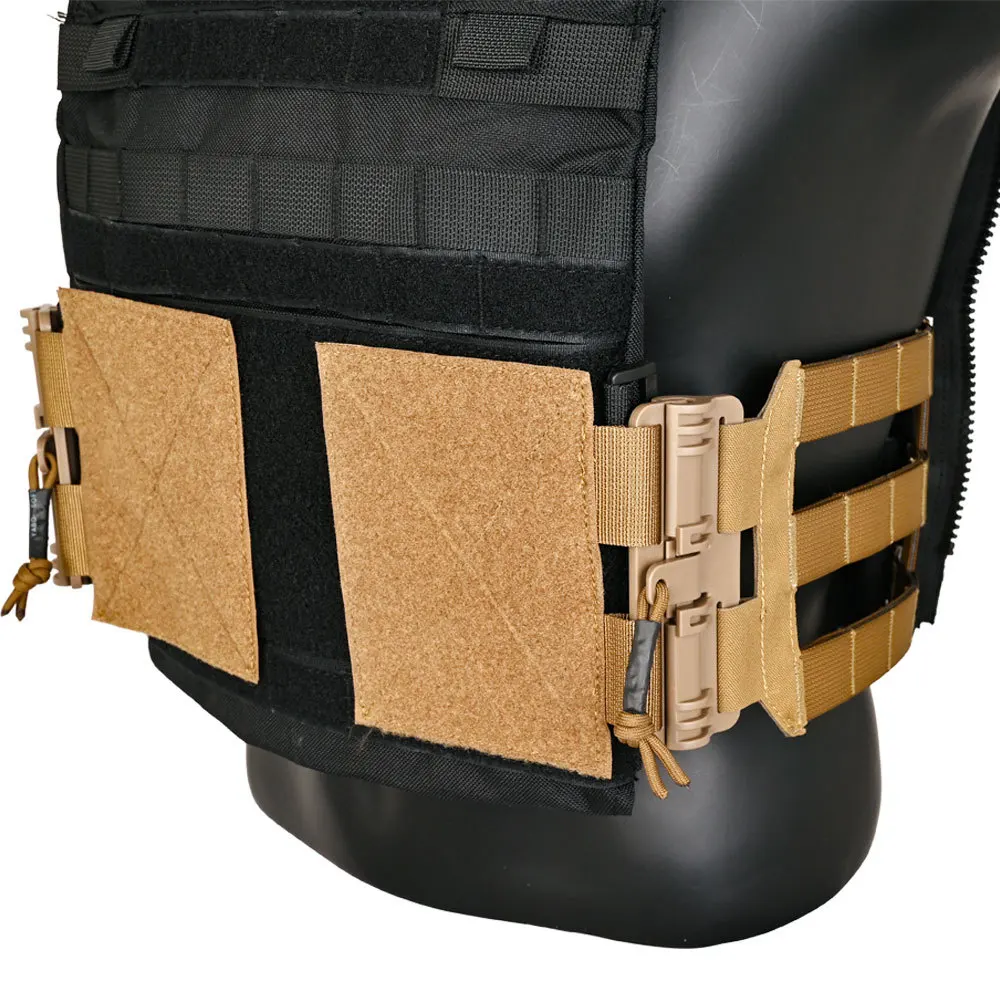 Faja táctica esquelética de 3 bandas con Kit de hebilla de liberación rápida para JPC 420 419 XPC Airsoft chaleco portador de placa Molle pegatina - imagen 3
