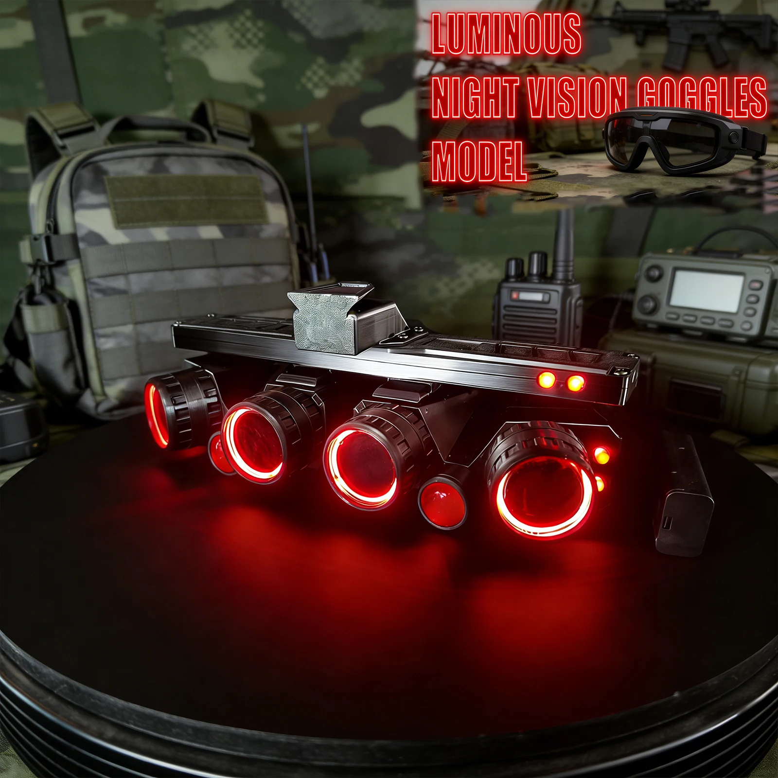 GPNVG18 gafas de visión nocturna tácticas para soporte NVG cosplay