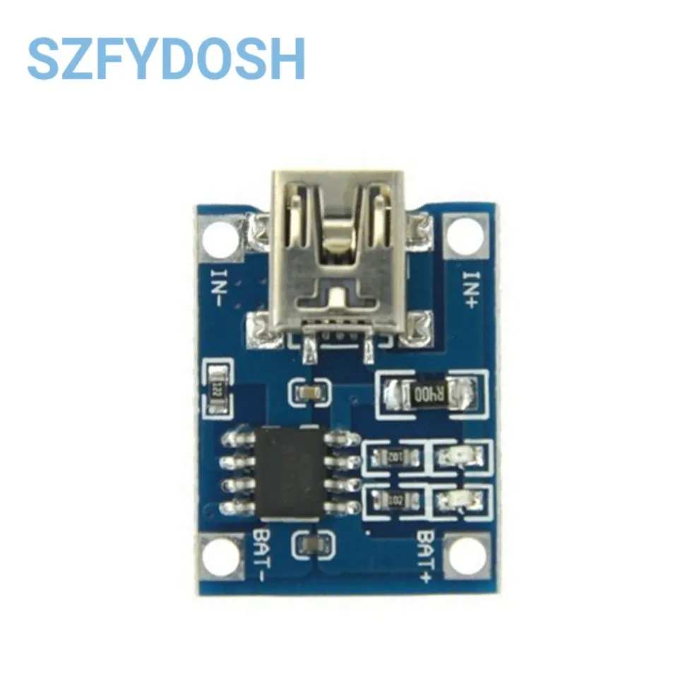 5/10 Uds tipo c Micro Mini USB 5V 1A 18650 TP4056 módulo de cargador de batería de litio placa de carga con protección funciones duales - imagen 5