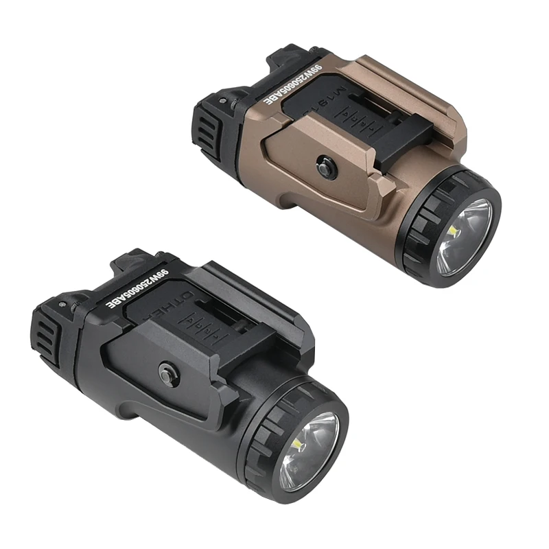 WADSN-luz estroboscópica táctica de Metal para caza, minilinterna de pistola LED de alto Lumen para GLOCK 17 G17 G18 G19, compatible con sistema de 20MM - imagen 3