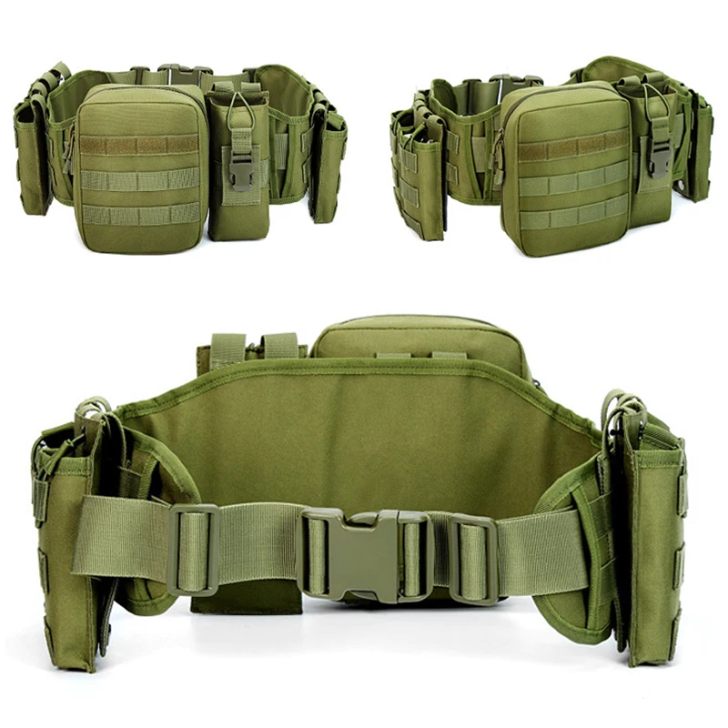 Riñonera táctica Molle para entrenamiento, senderismo, tiro, caza, funda para pistola, bolsas para acampar al aire libre, deporte, Paintball, bolsas de combate - imagen 4