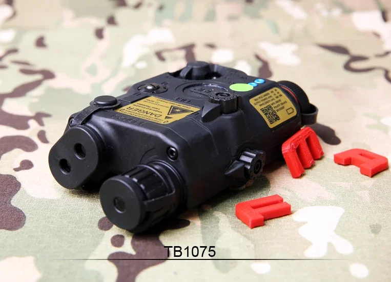 TB-FMA táctico PEQ LA5-C versión mejorada LED luz blanca + láser verde con lentes IR BK/DE/FG caja de batería - imagen 3