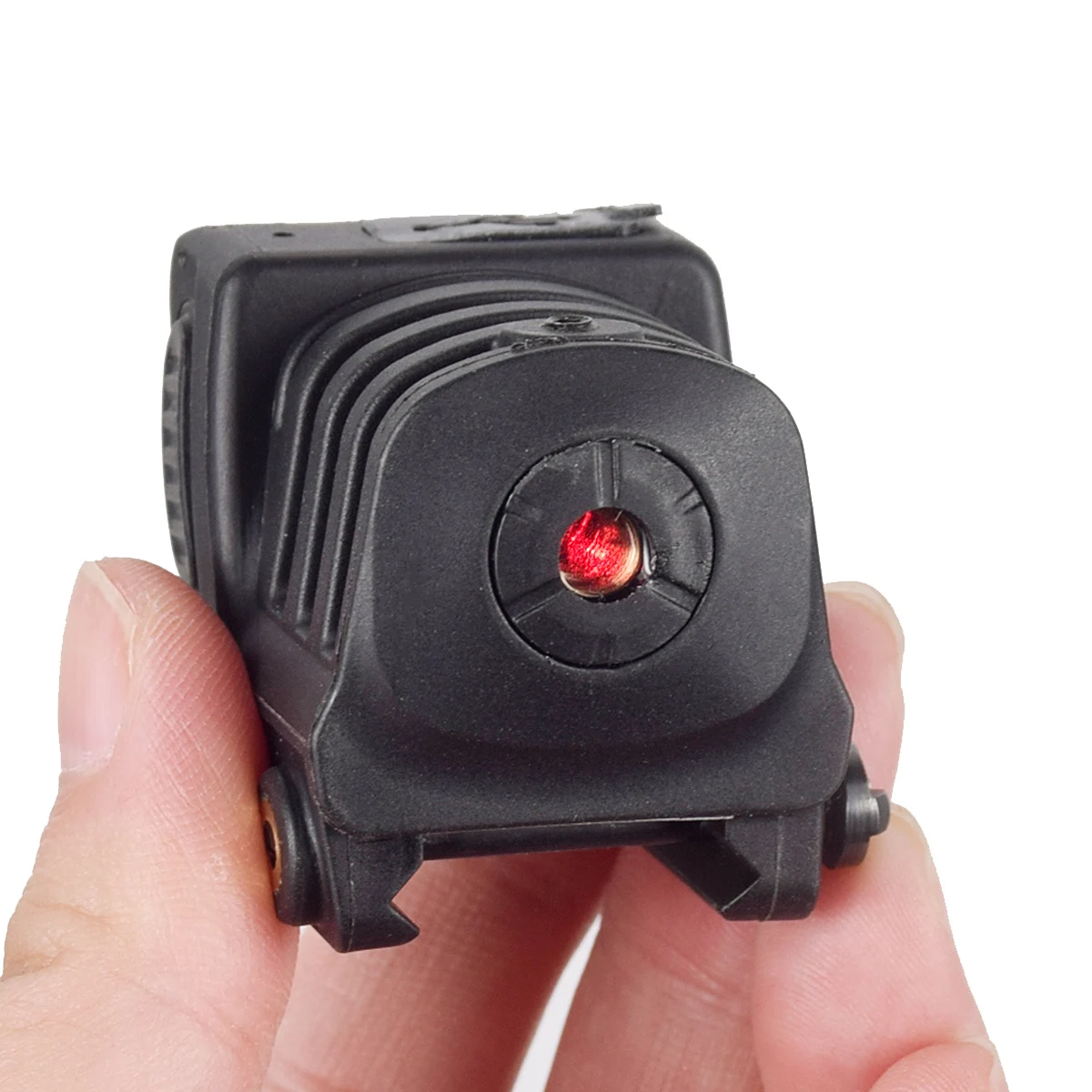 Mira compacta láser táctica roja/verde/azul, Compatible con rieles Picatinny de 20mm, adecuada para Glock 17/19 - imagen 4