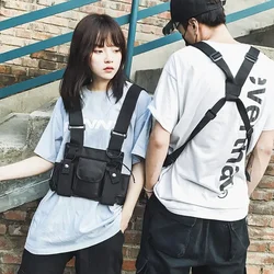 Bolso táctico riñonera y bolso de pecho ajustable para viaje
