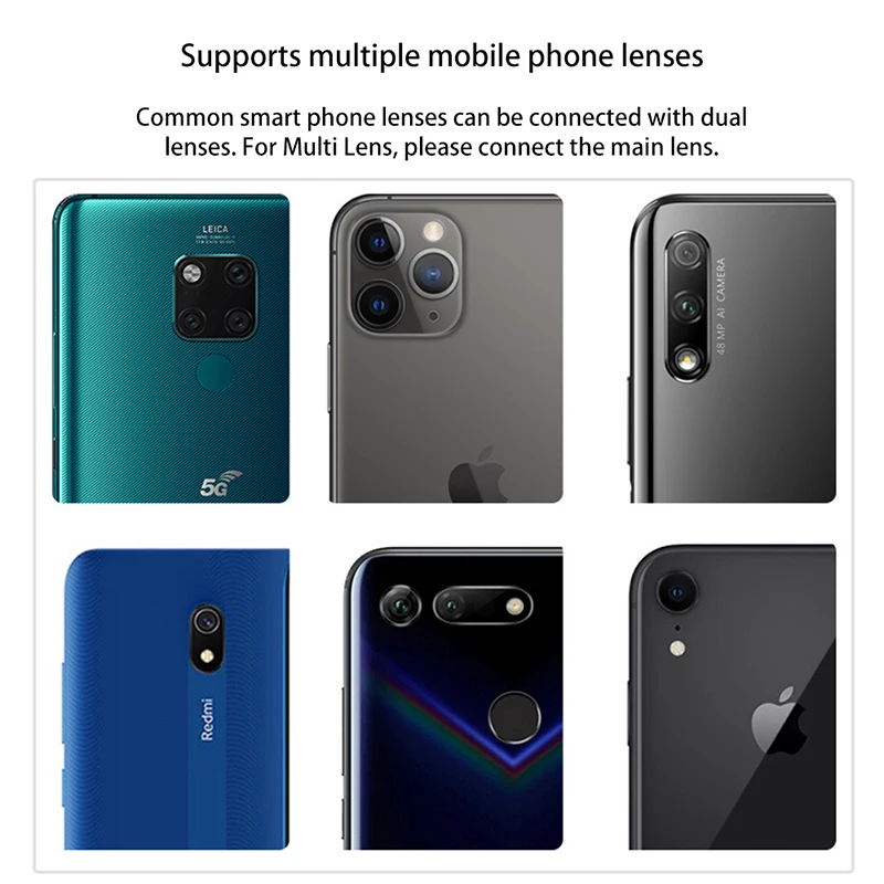 Soporte Universal para teléfono rápido, telescopio Monocular, Binocular, potente telescopio, adaptador de célula para exteriores, Clip de vídeo para cámara - imagen 3