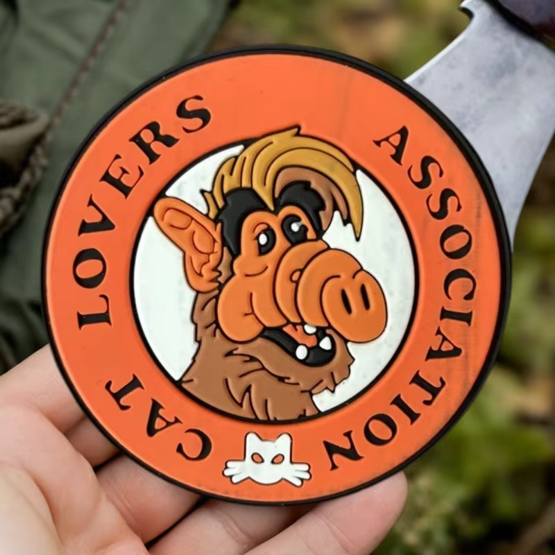 Parche de moral gato – PVC para chaleco o mochila - imagen 2