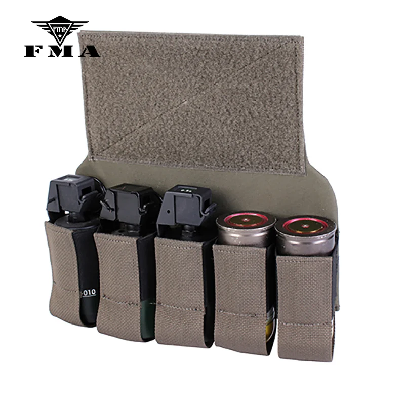 FMA nuevo táctico cinco coplas abajo D3crm MK3 MK4 pecho abajo revista bolsa separación táctica - imagen 4