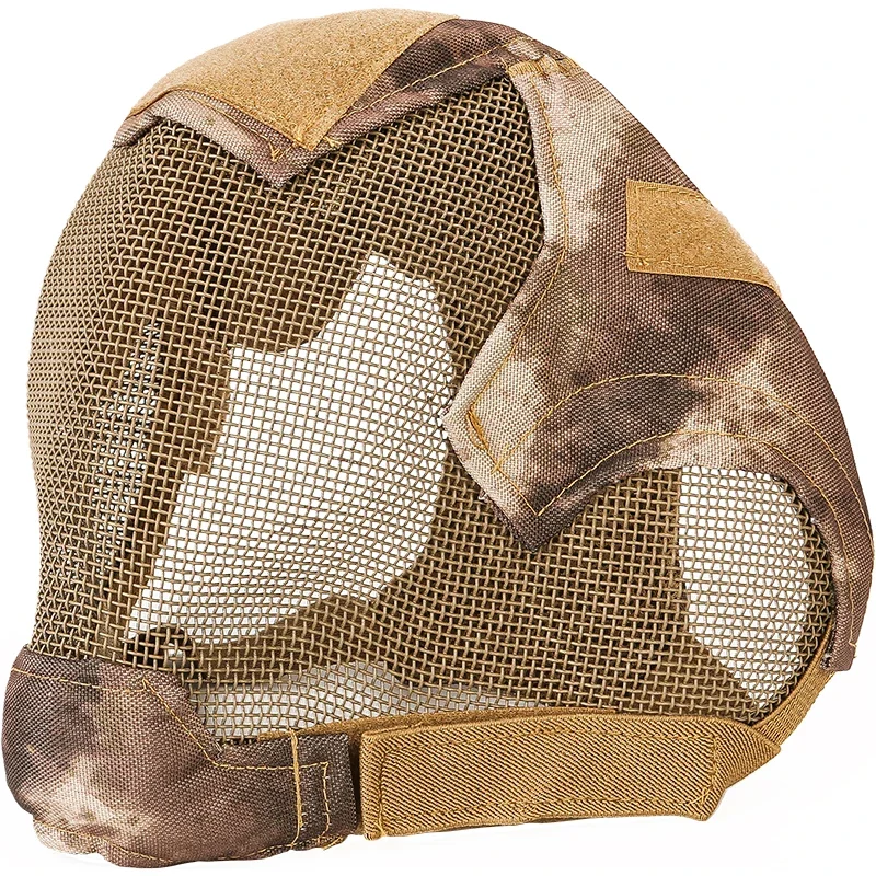Mascarilla táctica V6 Strike de acero, equipo de protección de alambre, tocado, Airsoft, Deportes de caza al aire libre - imagen 5