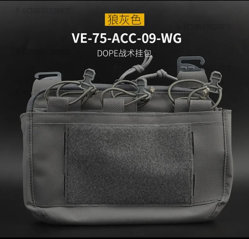 Bolsa táctica desmontable en múltiples modos para montaje en el pecho de camiseta interior táctica molle - imagen 5