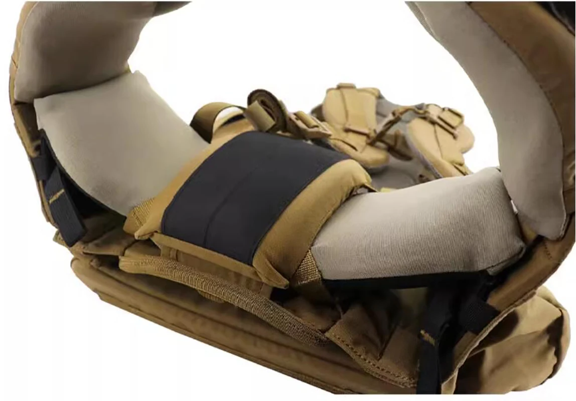 Cojín de soporte Lumbar para mochila táctica, acolchado de cintura, Panel trasero con soporte de carga OV, cojín con sistema trasero antideslizante con Nyl 500D - imagen 5