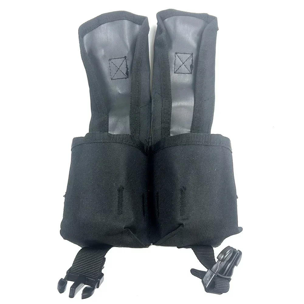 Porta granadas doble MOLLE táctico para chaleco - imagen 5