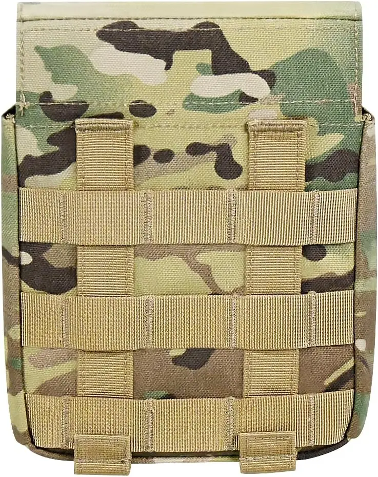 UNIONTAC Bolsas laterales Molle EDC para mochila, accesorio para cinturón de cintura, bolsa compacta de nailon resistente al agua, paquete de 2 - imagen 5