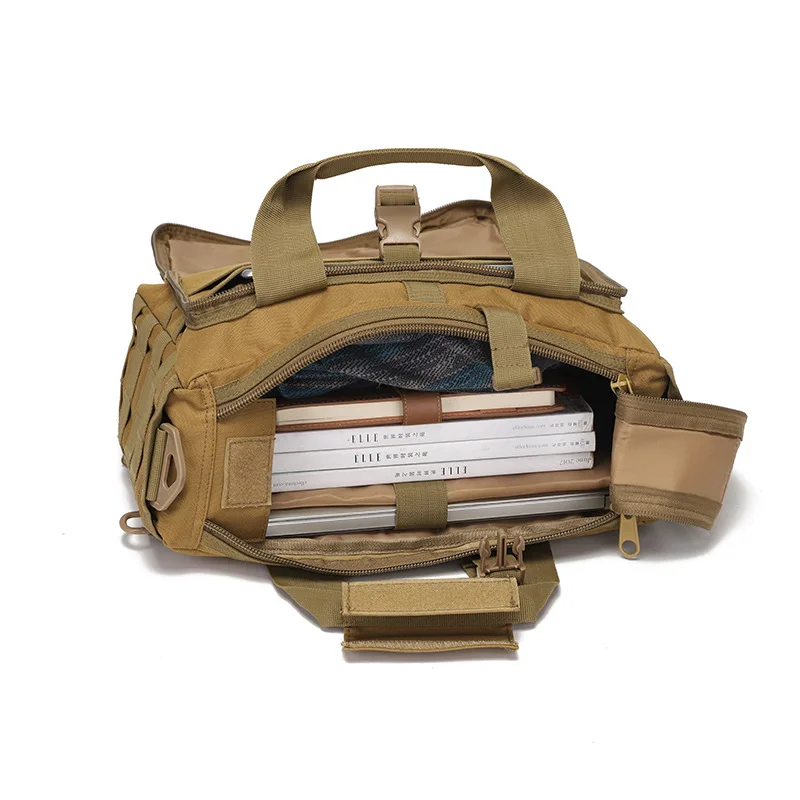 Mochila táctica MOLLE de nailon multifunción para portátil y escalada - imagen 3