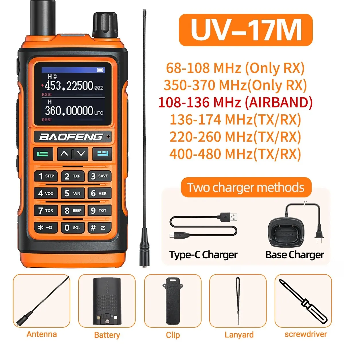Orange USB 771