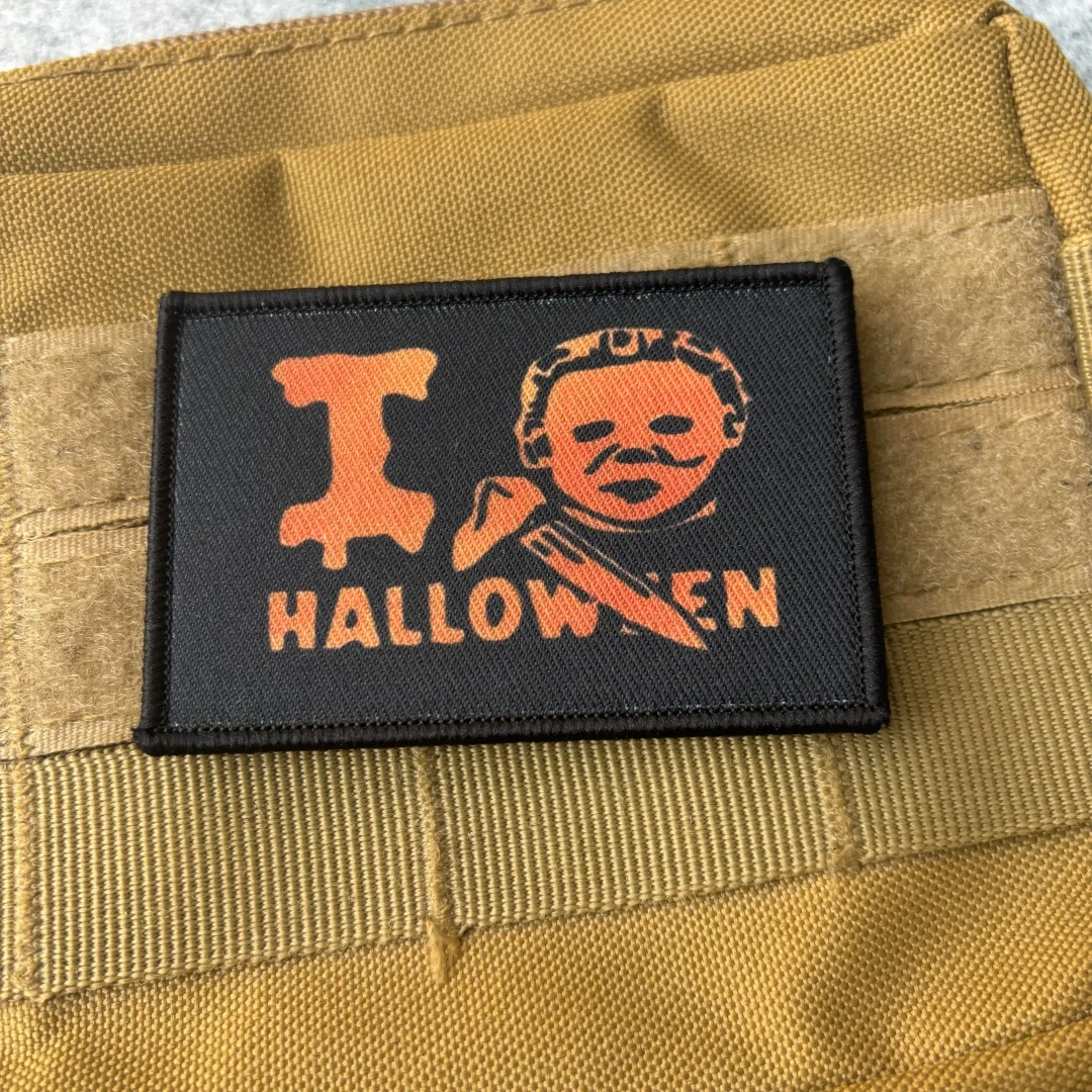 Parche táctico "Jesus Christ", parche con gancho y bucle con estampado divertido de advertencia, insignia de moral militar, brazalete, pegatinas para mochila - imagen 3