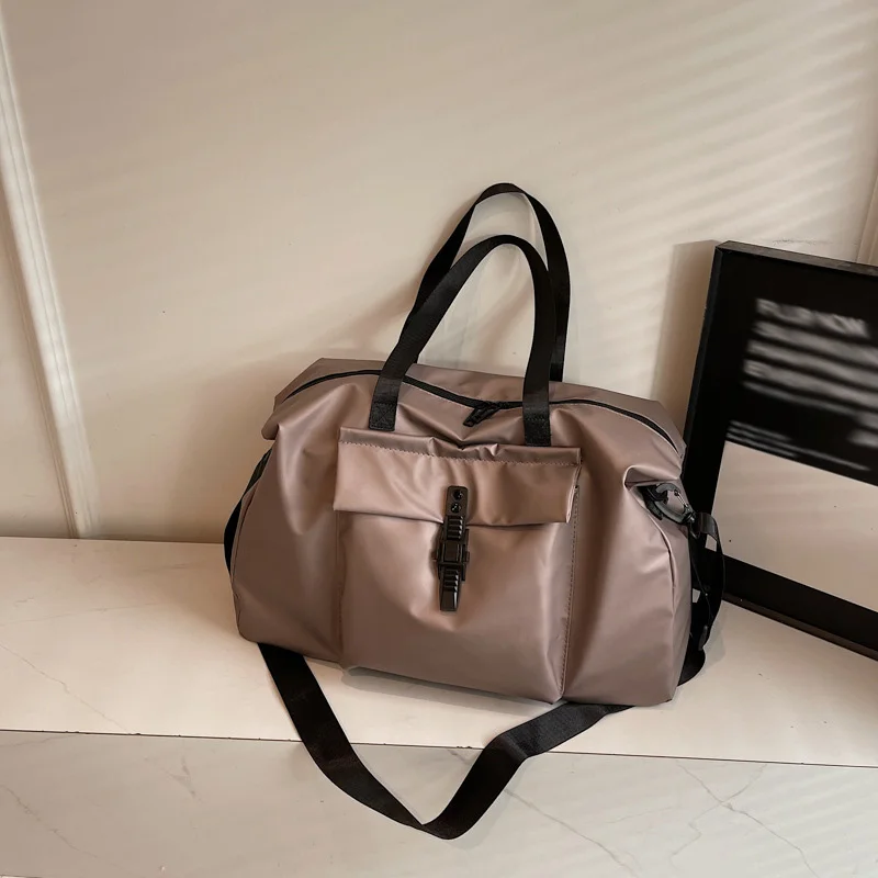 Bolsa de Fitness, bolso de almacenamiento de equipaje de viaje, viaje de negocios, mochila de mano, bolsos de hombro deportivos para acampar, bolso cruzado grande para gimnasio - imagen 2