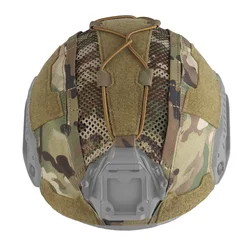 OPHIDIANTAC SF Casco Táctico Alta Corte con Cordón Elástico – Airsoft
