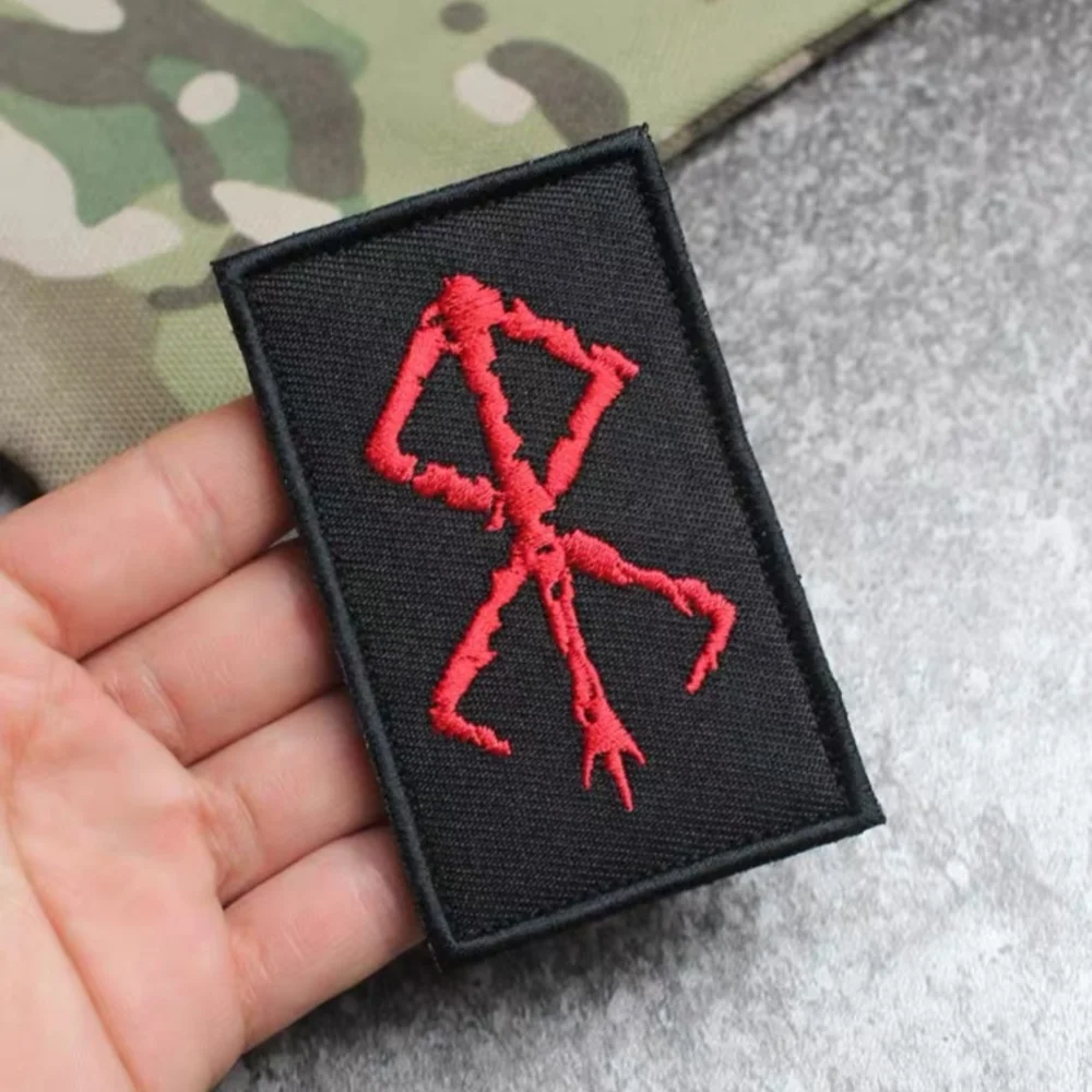 GUNS ROSES THE IS FIEN Sam parches de gancho y bucle bordados insignia de moral en mochila sombrero ropa decoración pegatina táctica - imagen 2