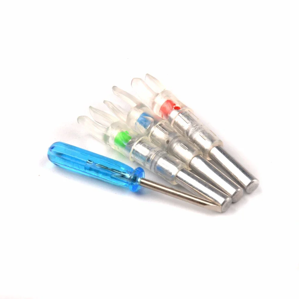 Linkboy-cuerda de arco con luz automática, iluminación LED activada, Nock ID, 6,2mm, arco compuesto, flecha, accesorio de tiro - imagen 3