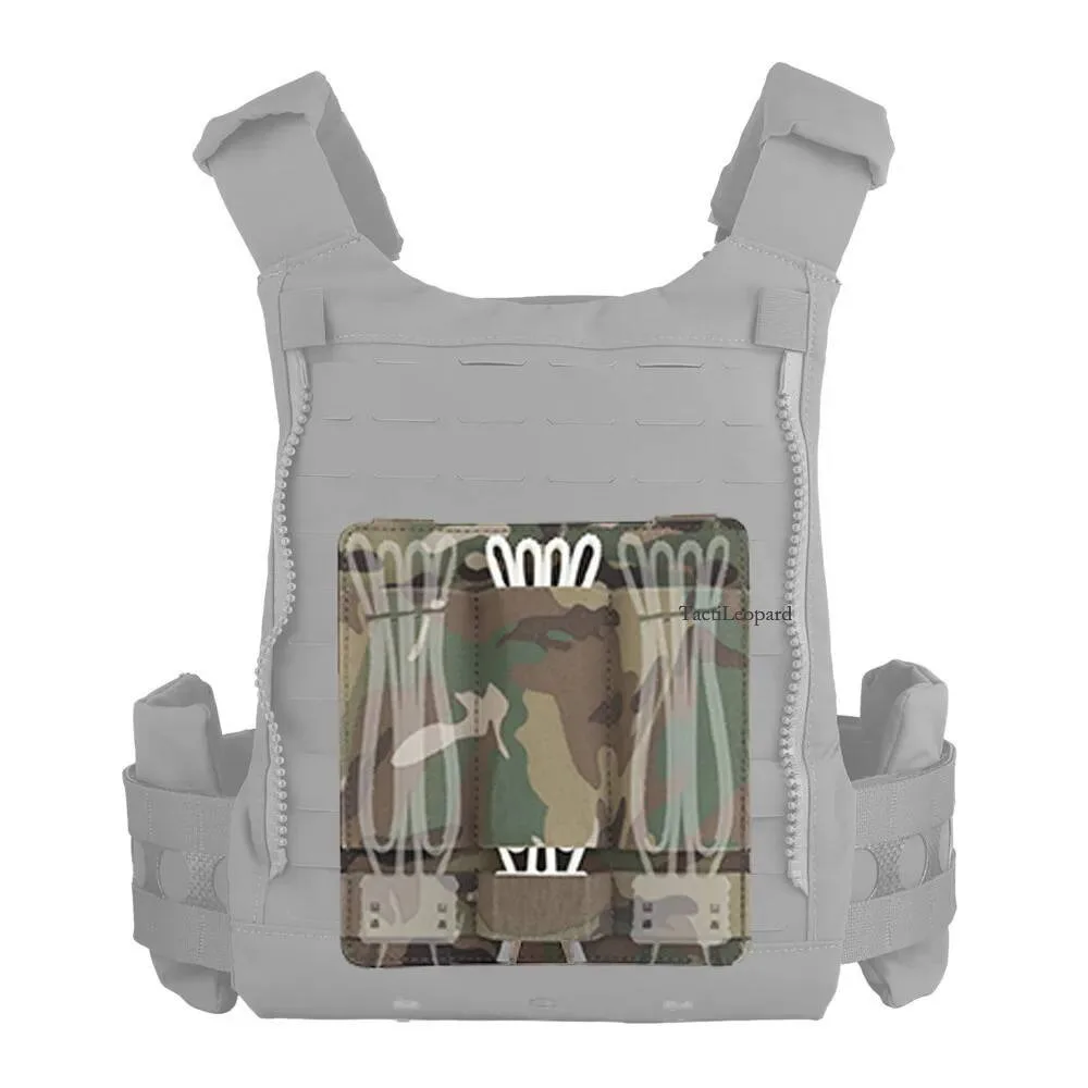 Retenedor táctico de puño flexible 3 Col (FCR), estilo FERRO, equipo Molle Airsoft, placa de caza, equipo de transporte, accesorios de placa trasera - imagen 2