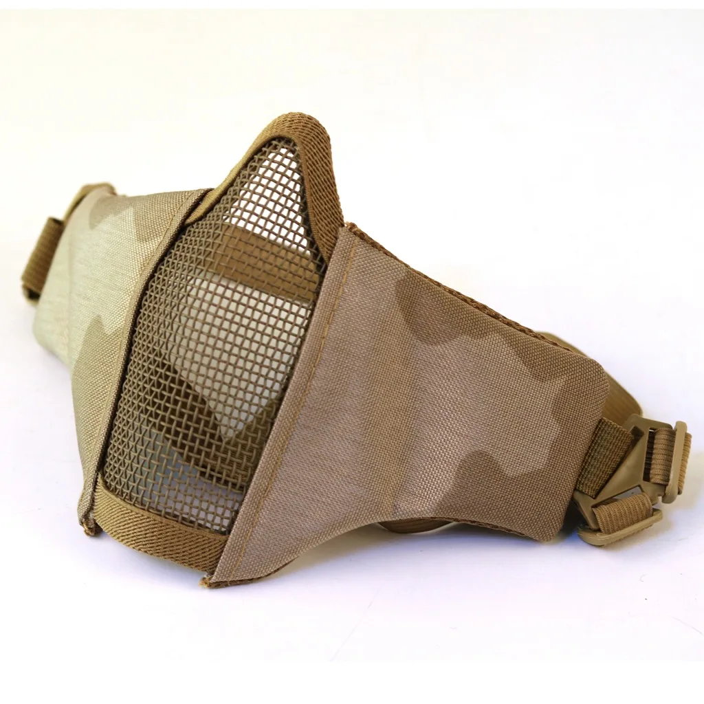 Máscara Táctica Media Cara Malla V10 – Airsoft y Outdoor - imagen 5