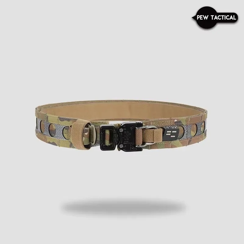 PEW cinturón táctico estilo Ferro patrulla Militar Bison ligero MOLLE cinturón pistola Airsoft revista bolsa caza al aire libre SL06